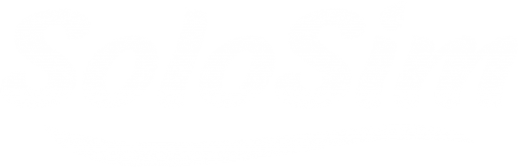 Solosim Logotyp Vit